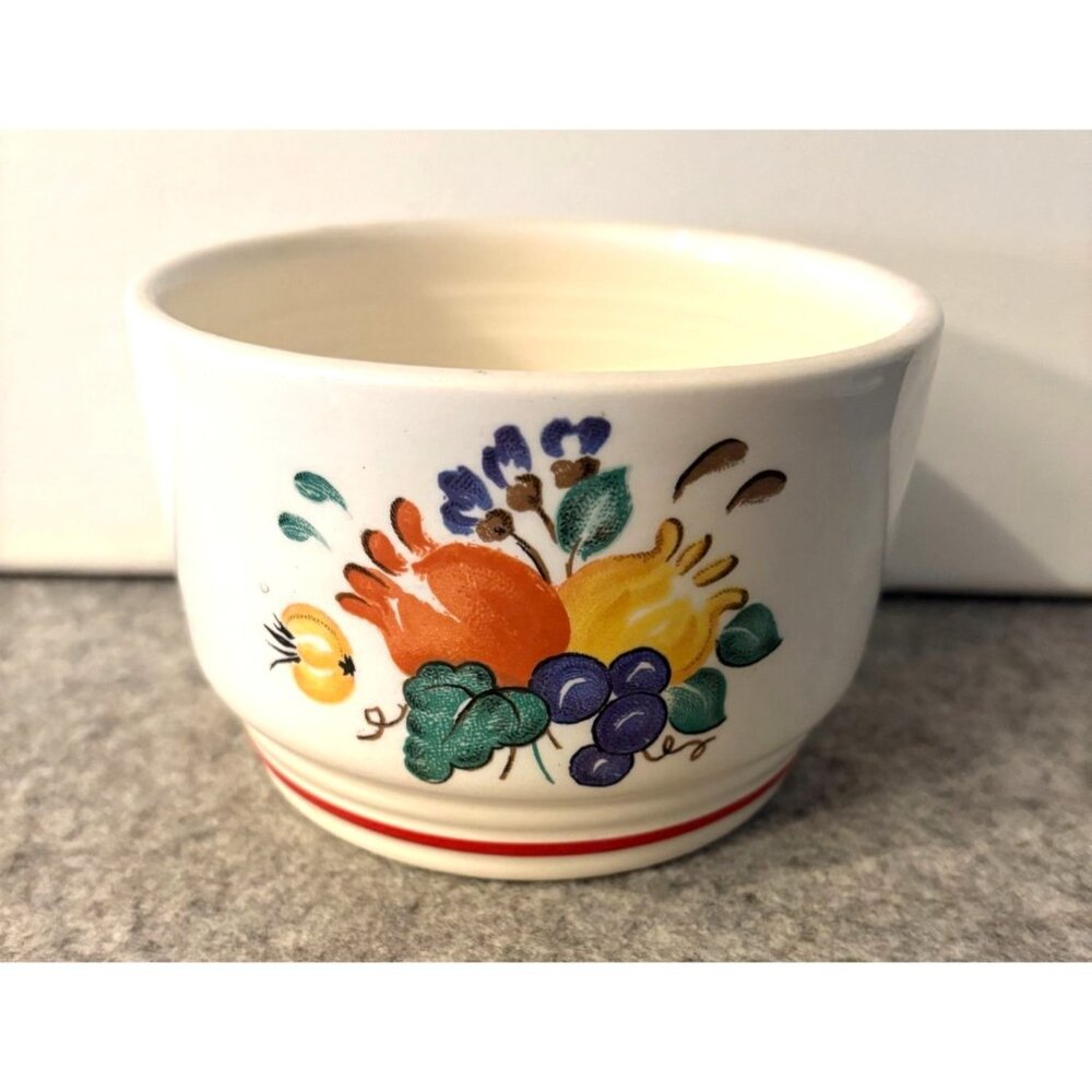 Knowles Utility Ware 5" Fruit Basket Design Bowl  #3000